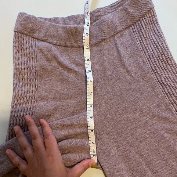 NAADAM Fisherman Pants XS Purple Wool Cashmere Blend - Picture 8 of 14